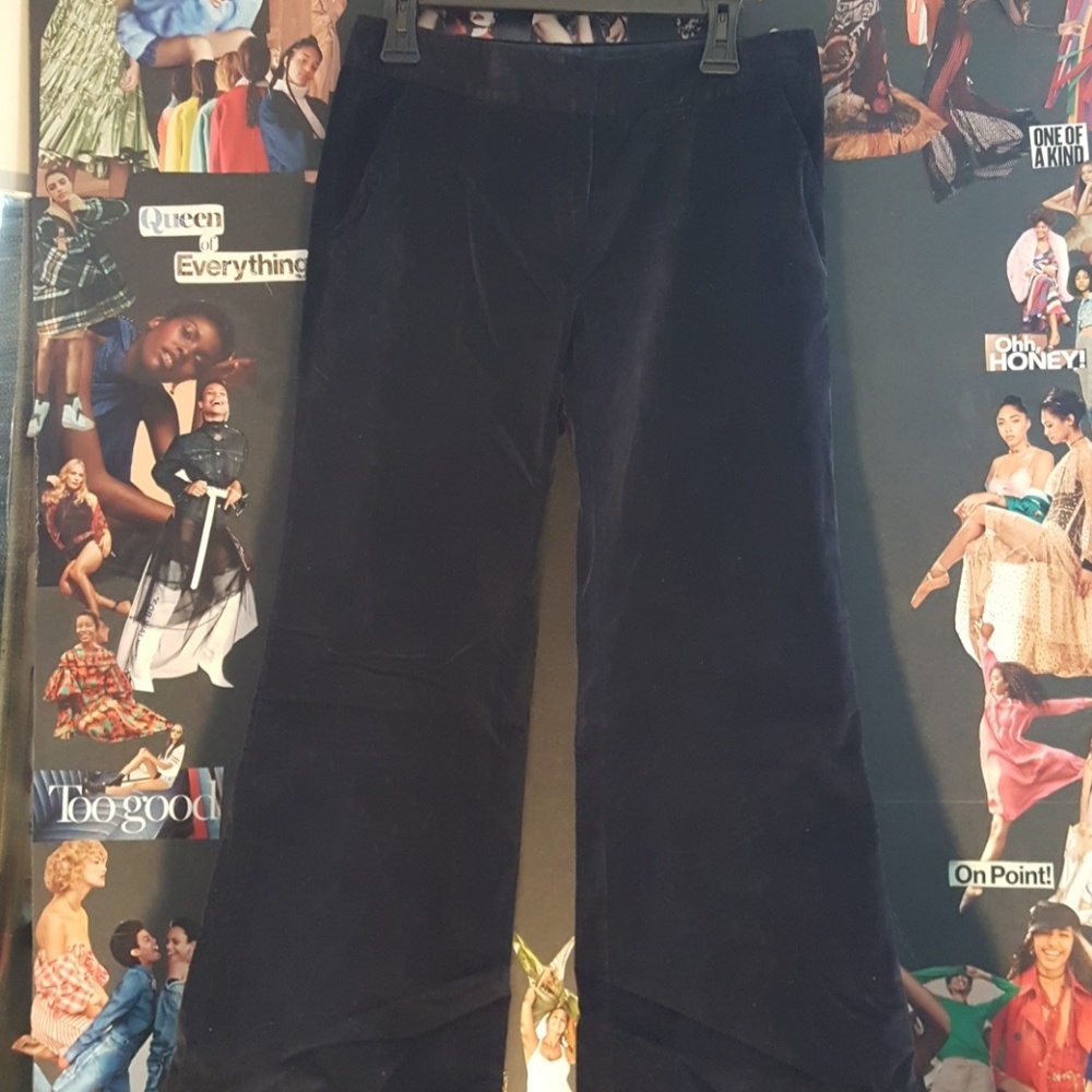 Tory Burch velvet trousers